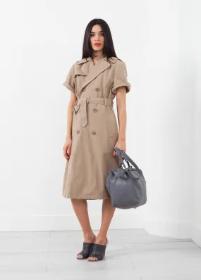 Rolled Sleeve Trenchcoat - More Choice