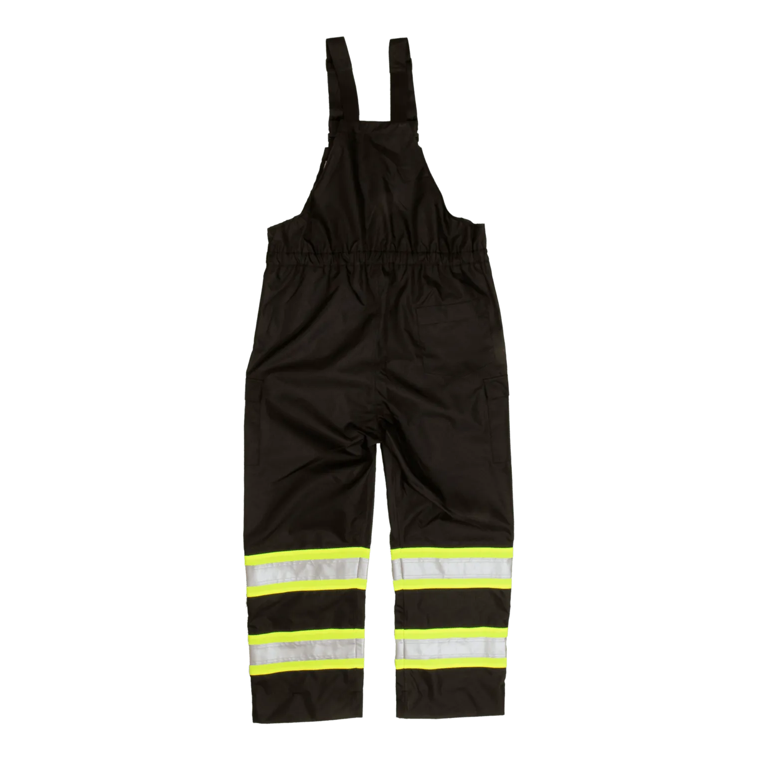 Safety Rain Bib Overall - Black