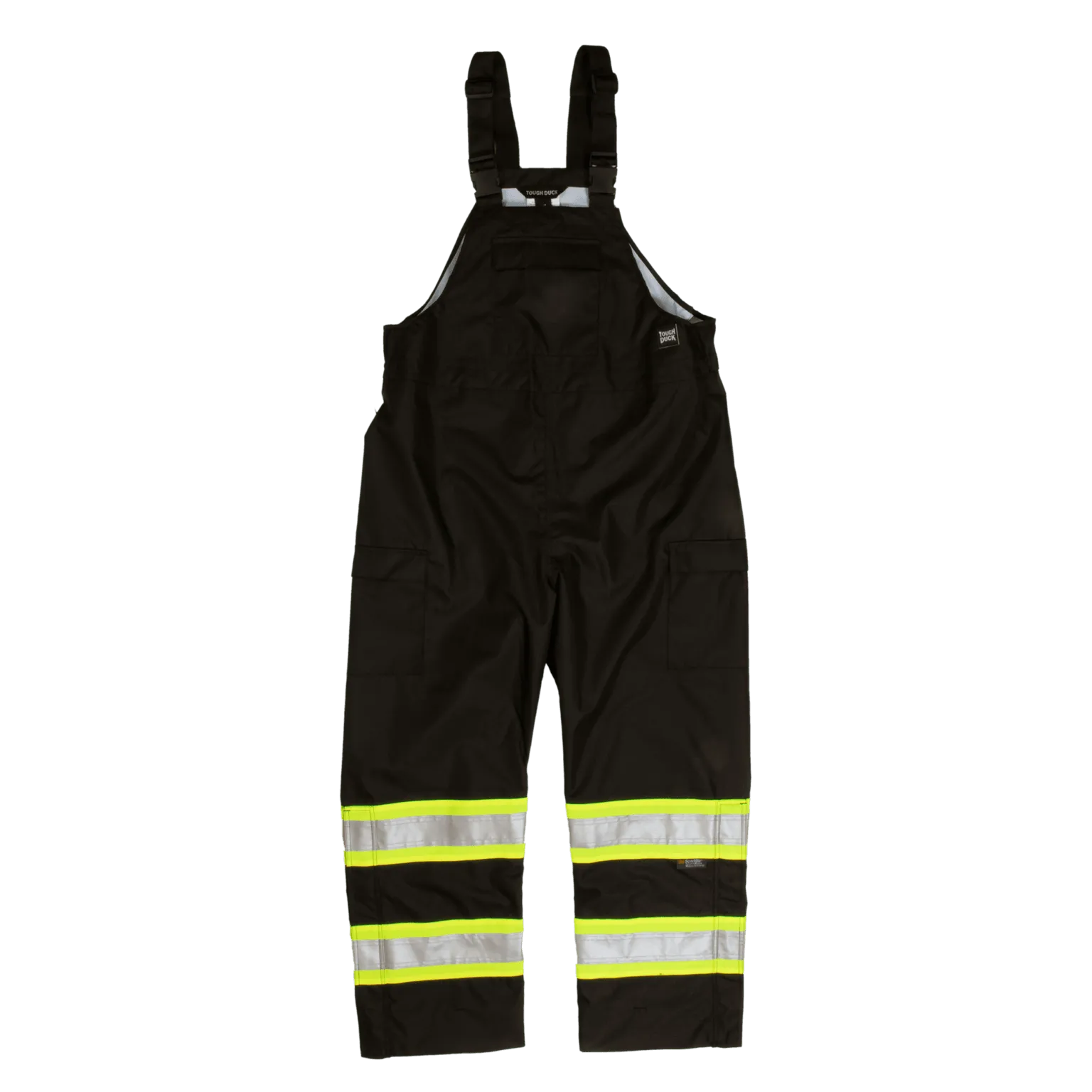 Safety Rain Bib Overall - Black