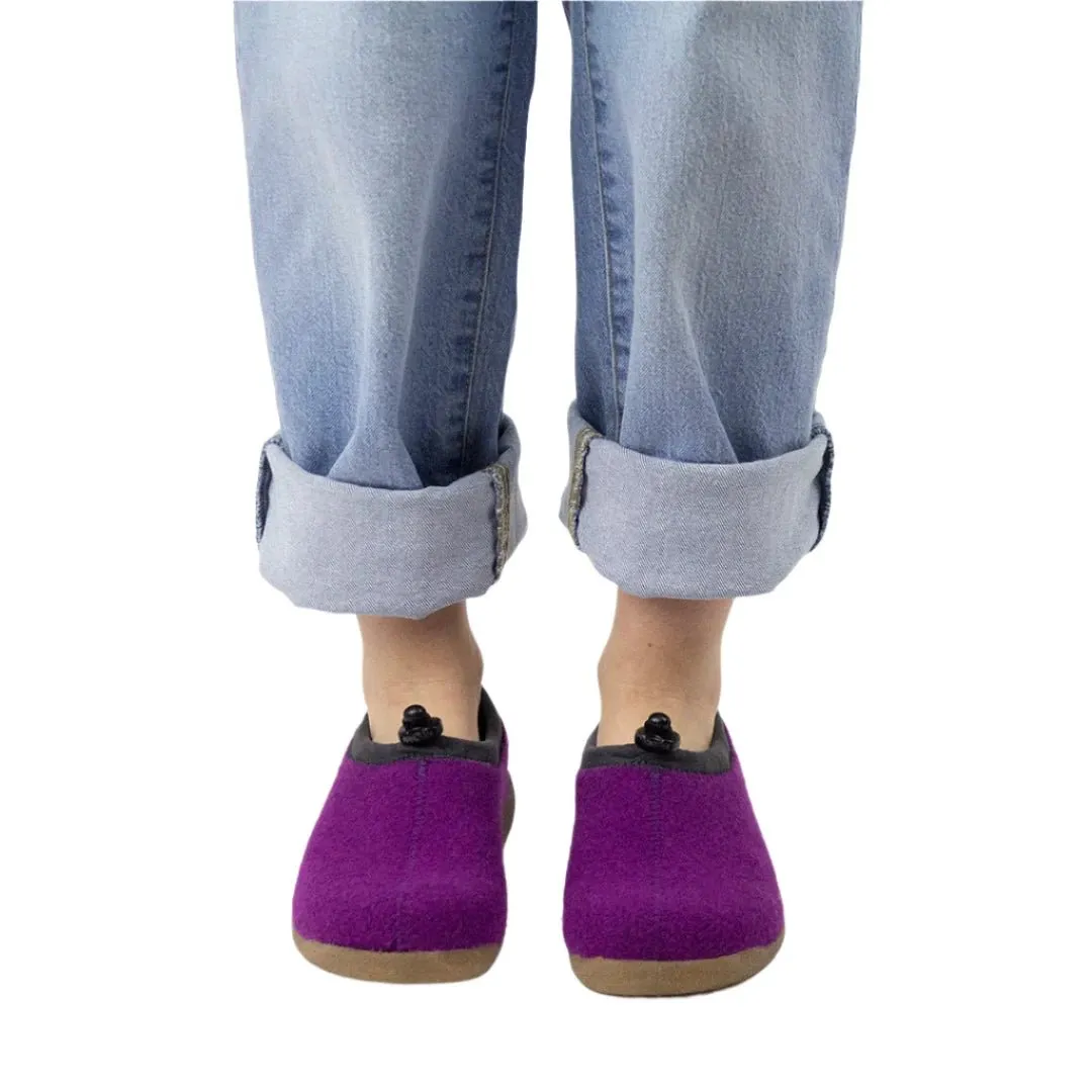 Sanita Samso Women's Slippers In Purple