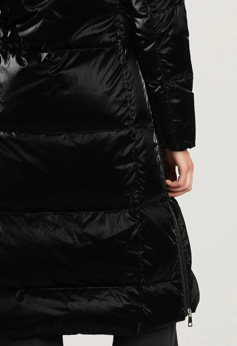 Scarlet Long Down Coat
