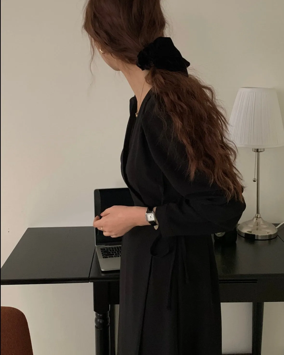 Sia Wrap Long Dress