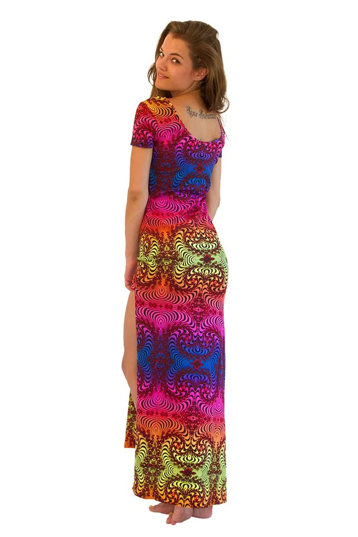 Slinky Dress  : Rainbow Fractal