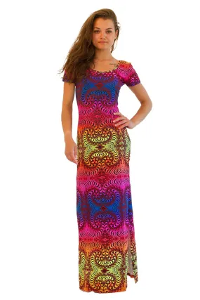 Slinky Dress  : Rainbow Fractal