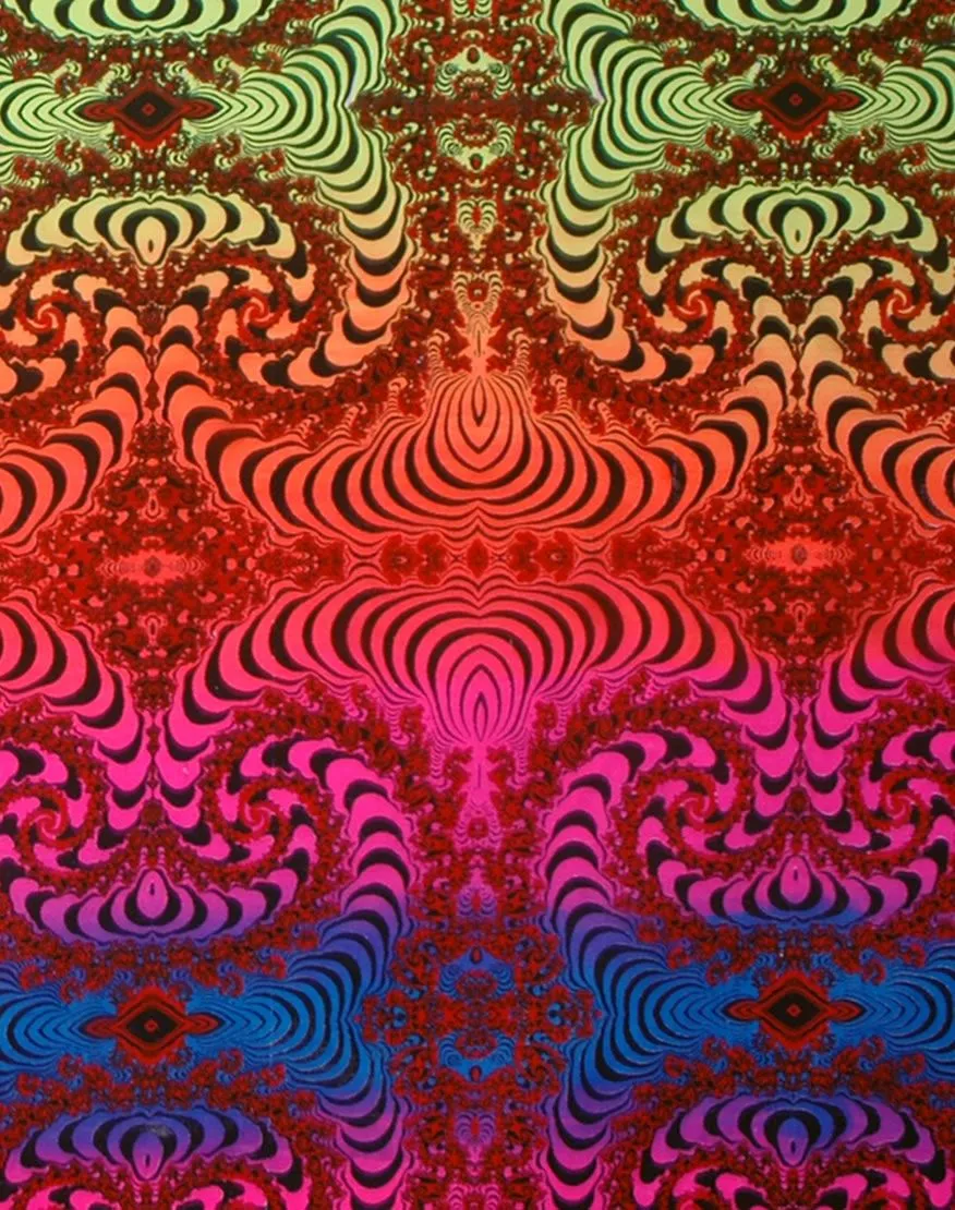 Slinky Dress  : Rainbow Fractal