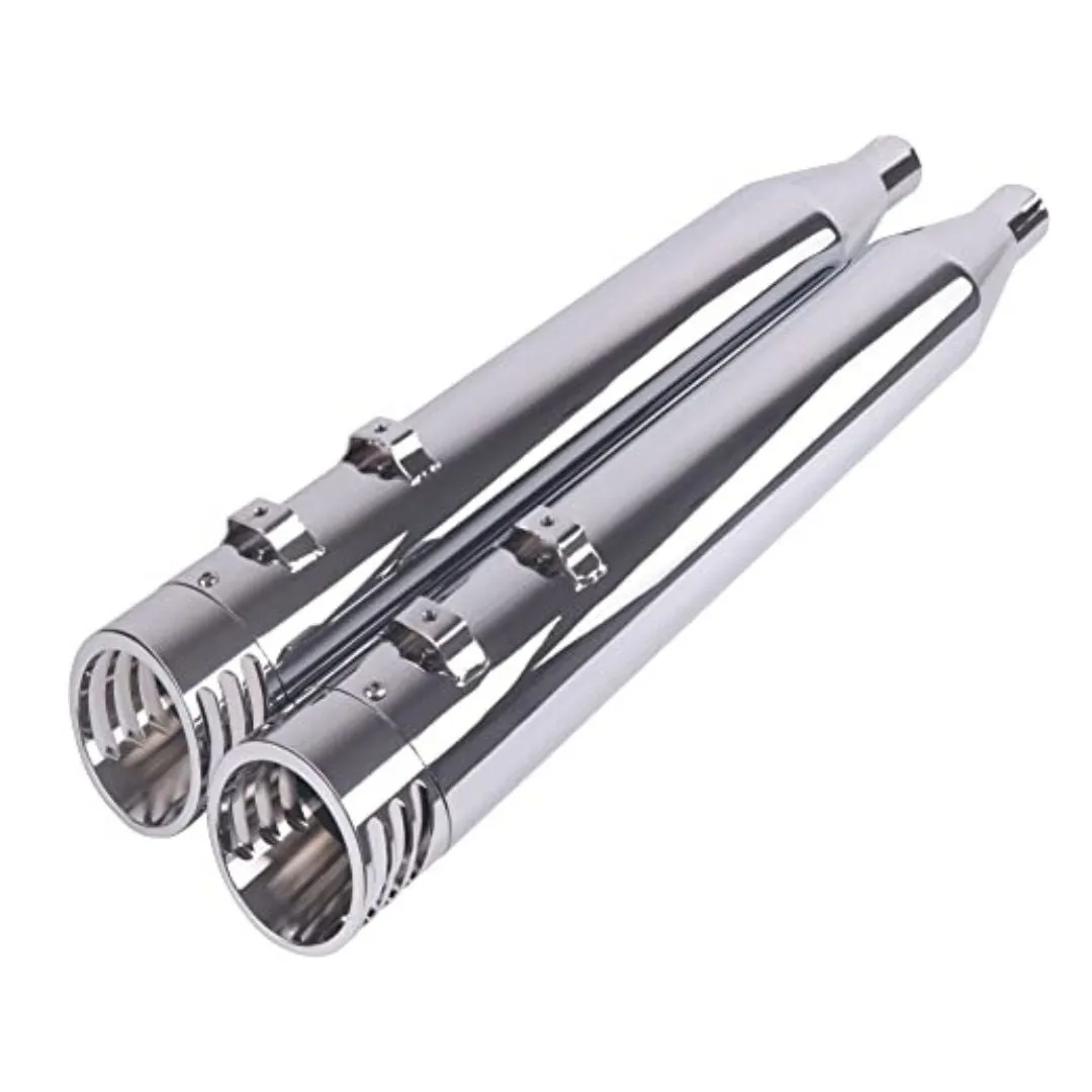 Slip on Mufflers for Harley all Trike Models, 4.0” Exhaust Pipes, Amazing Sound for Harley Davidson 2009-UP