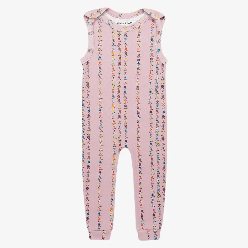 Snap Overall - Plum Petal Botanica