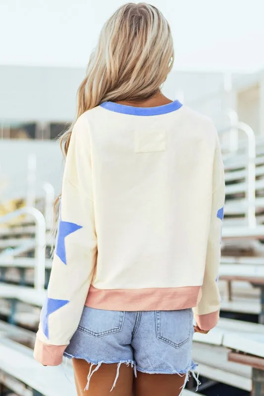 Star Oversized Sweatshirt