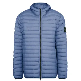 Stone Island Loom Down Jacket Blue