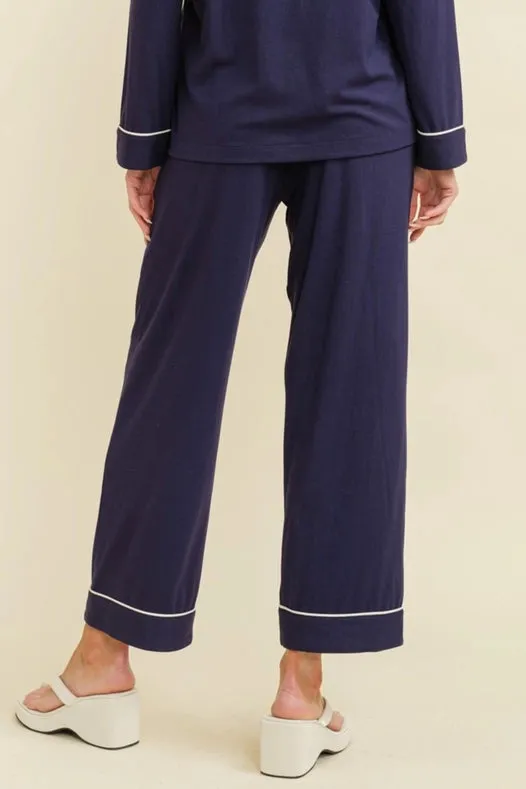 Stripe Accent Pj Pants