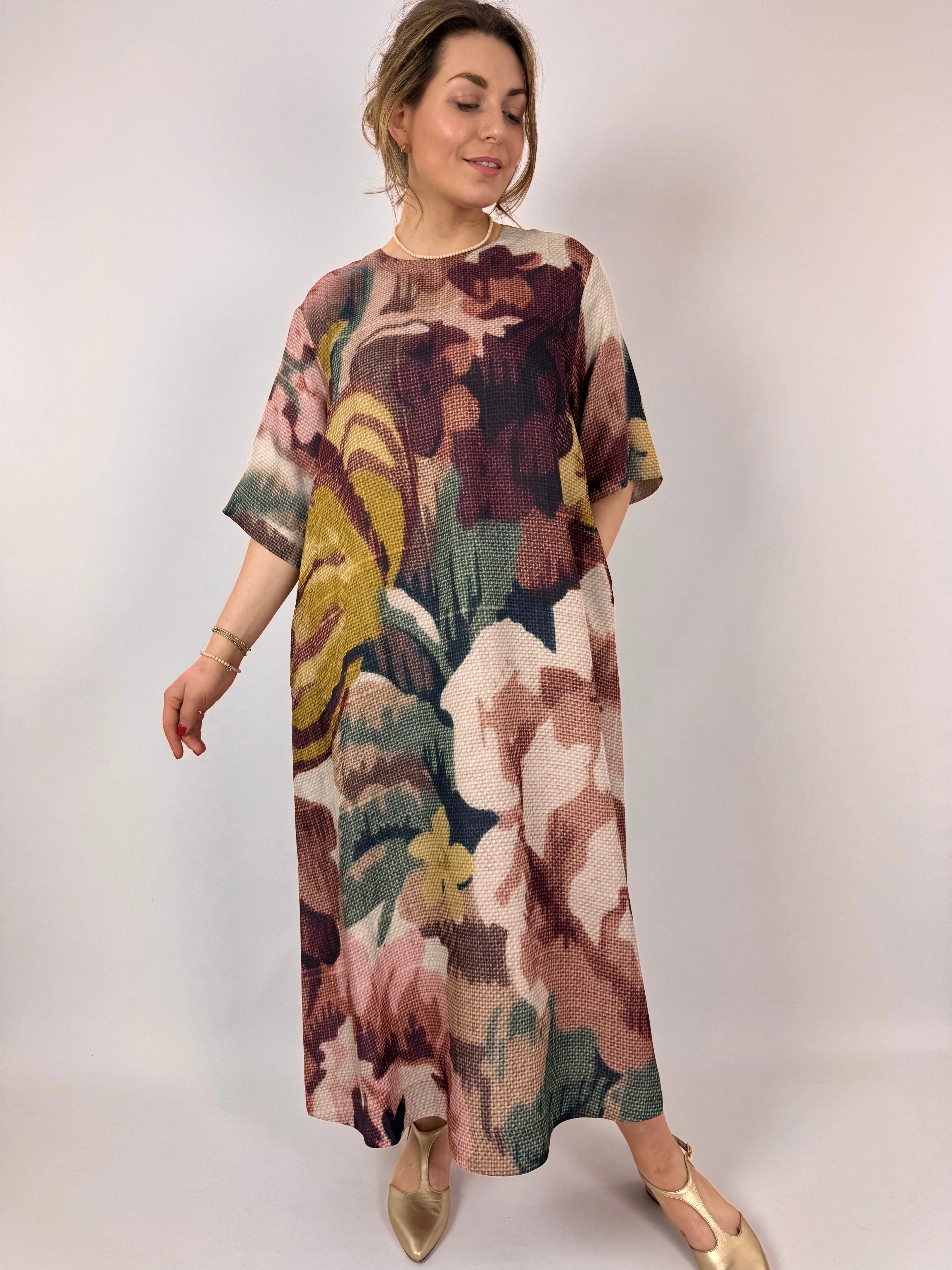 Tapis Noir Camille Dress Dusty