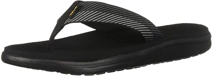 Teva Men's Voya Flips- Black/ Grey