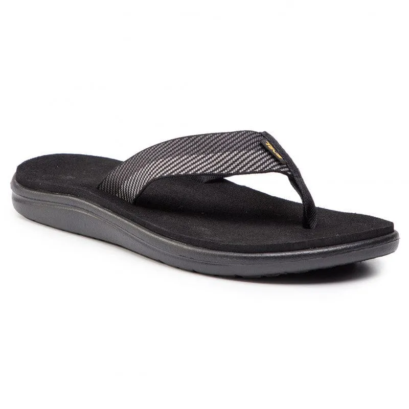 Teva Men's Voya Flips- Black/ Grey
