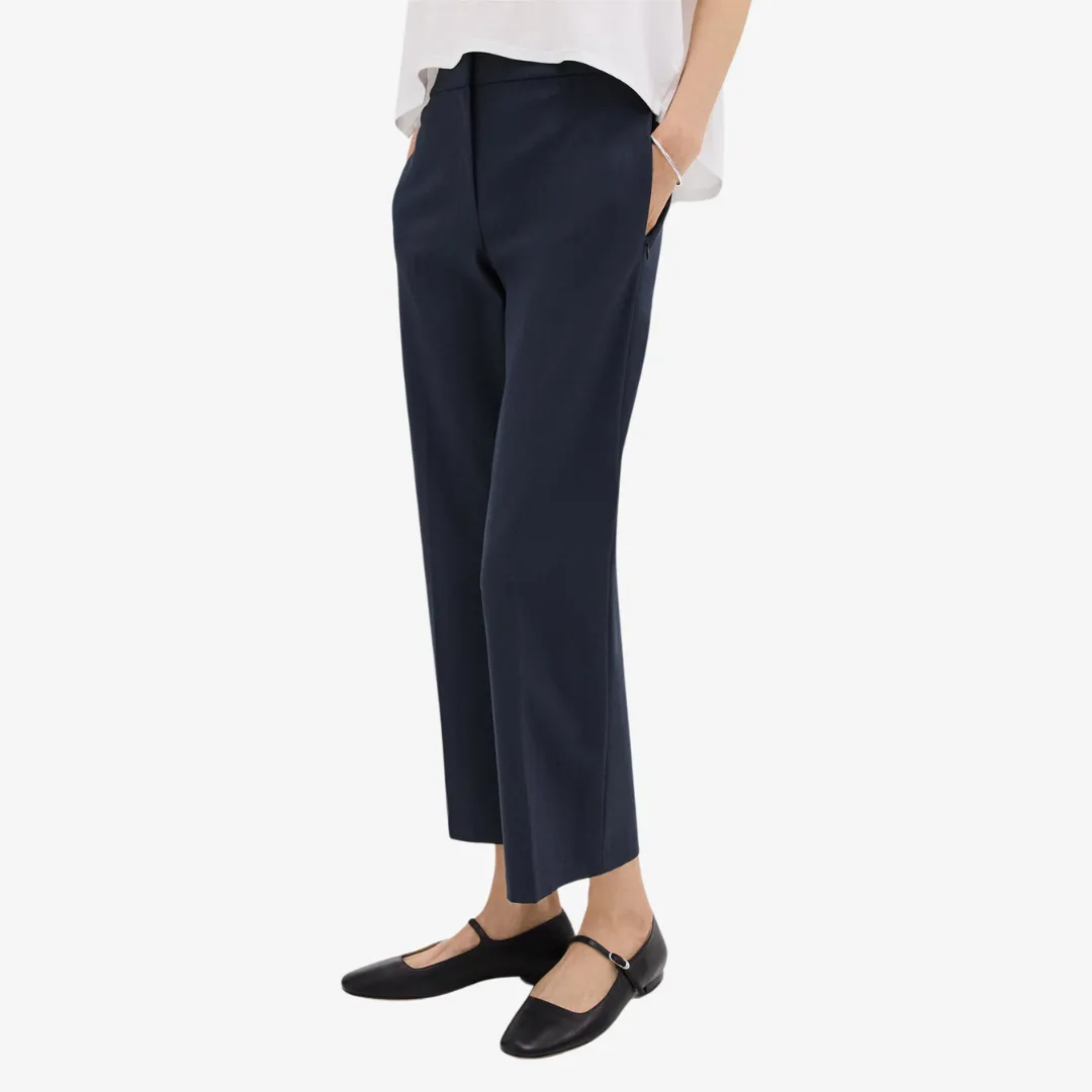 THEORY KICK PANT IN STRECH COTTON