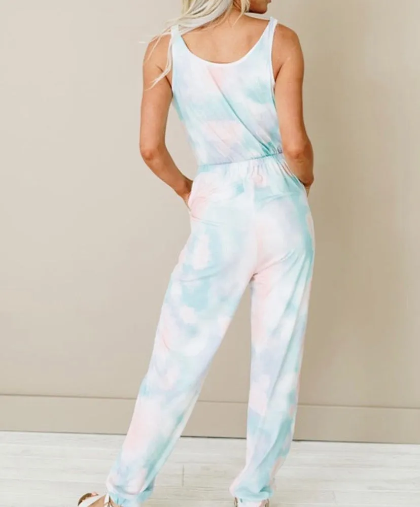 Tie Dye Jumpsuit