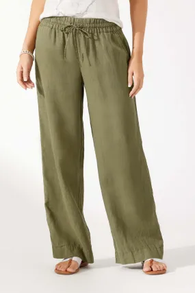 Tommy Bahama Two Palms High-Rise Linen Easy Pants - Style SW120843