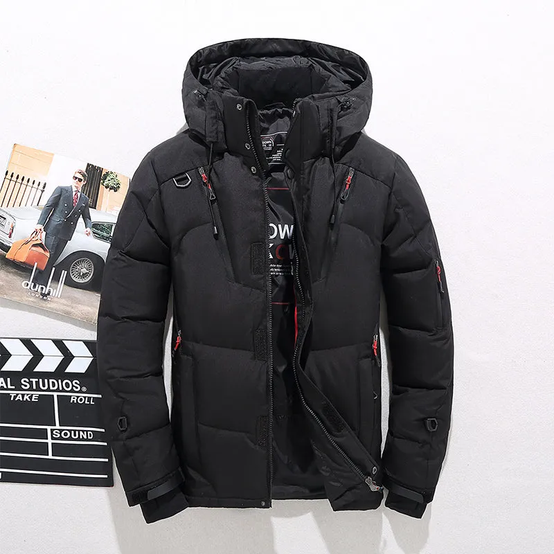 Tommy™ Parka winterjas met opstaande kraag in eendenstijl
