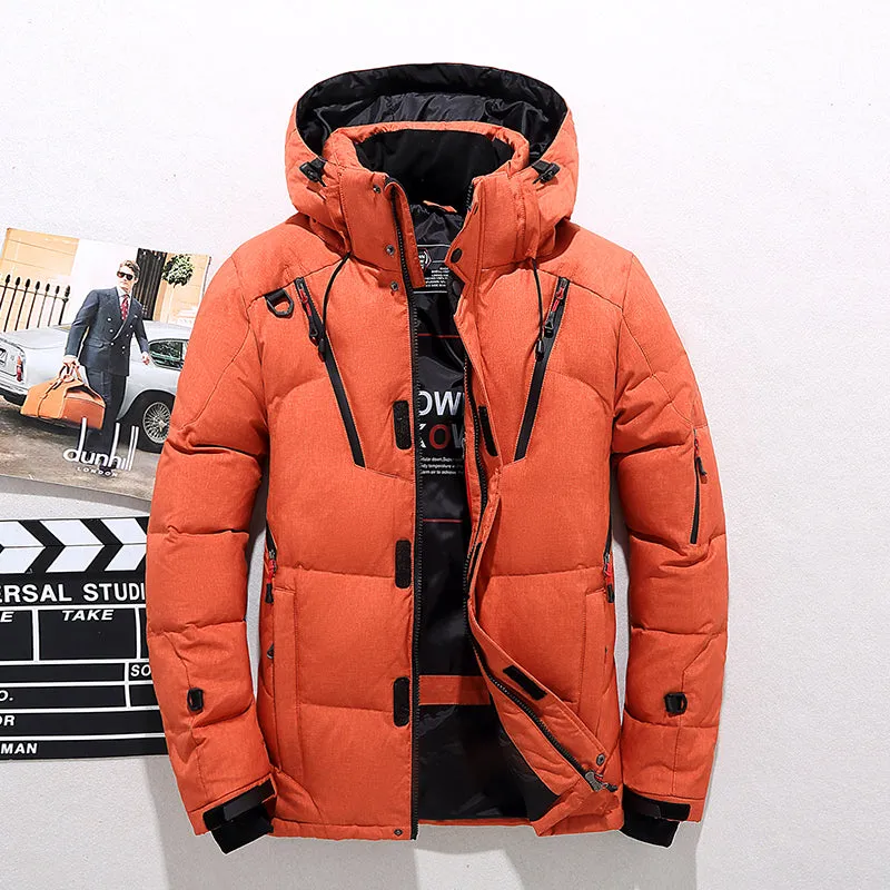 Tommy™ Parka winterjas met opstaande kraag in eendenstijl