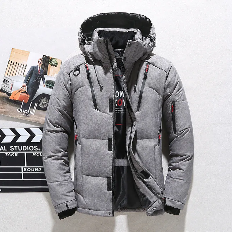 Tommy™ Parka winterjas met opstaande kraag in eendenstijl