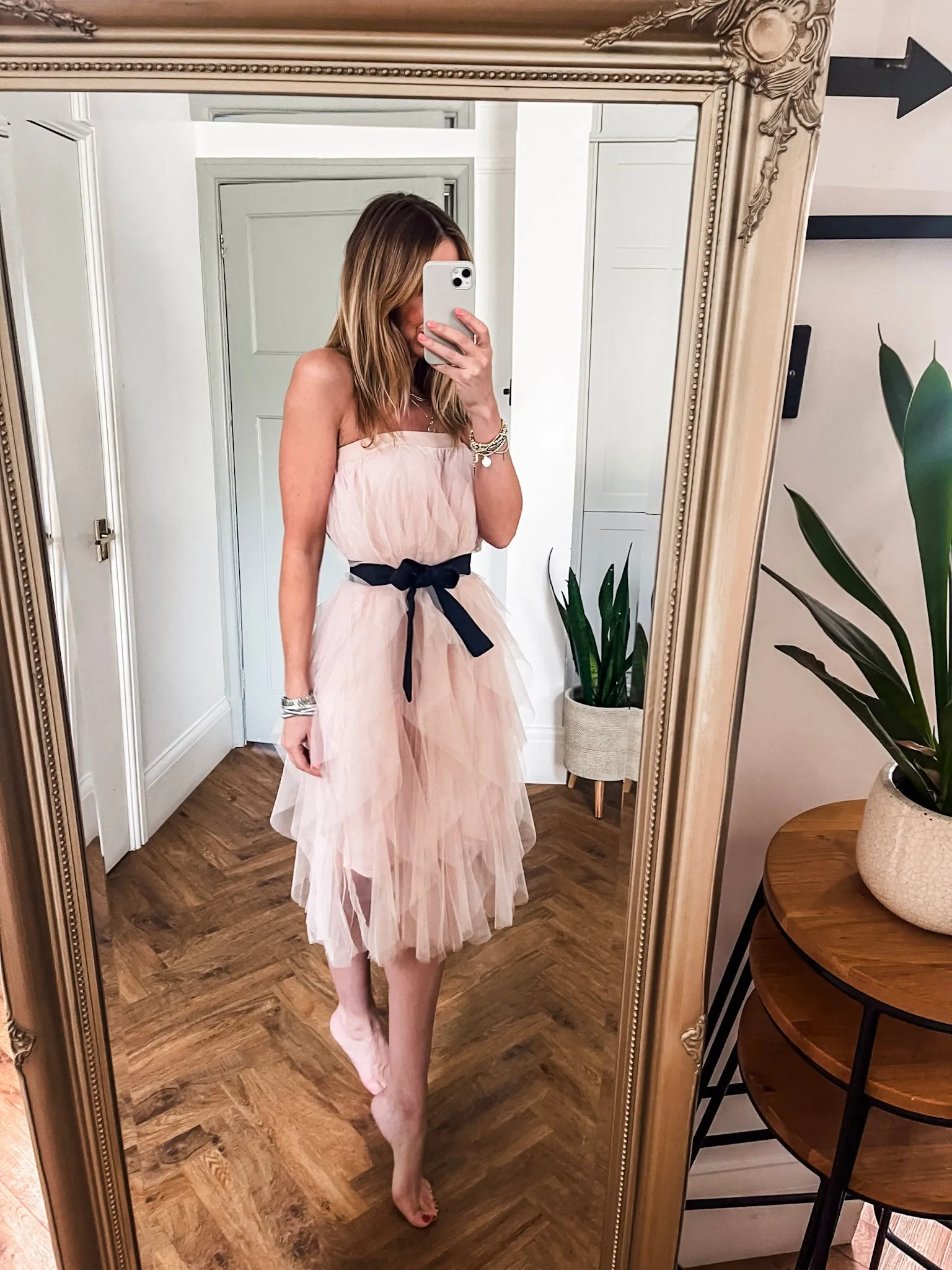 Tulle Layered Mesh Skirt