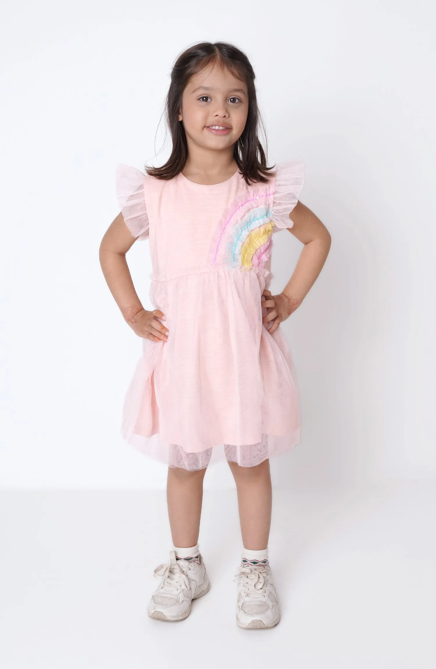 Tulle Sequined Dress
