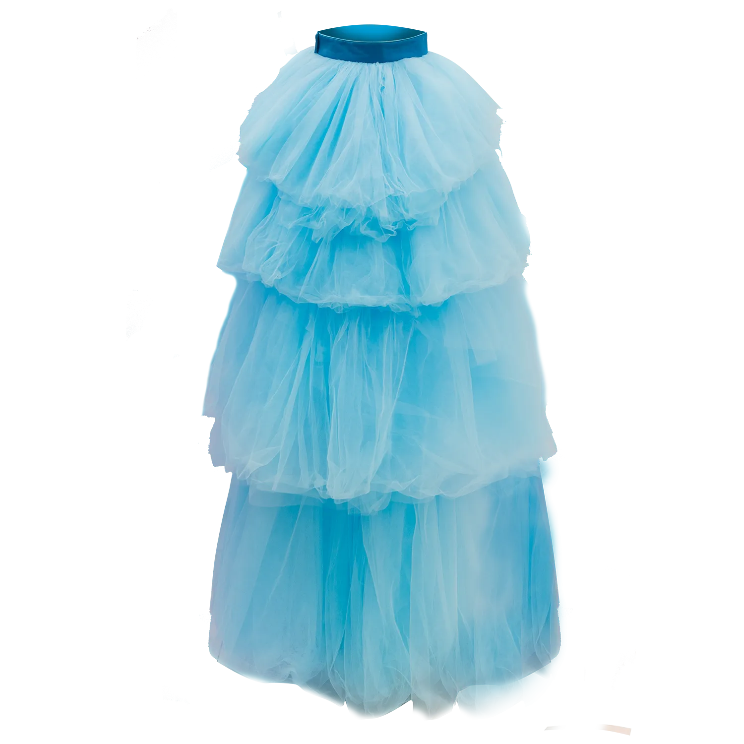 【TULLE】Layered High-Low Skirt