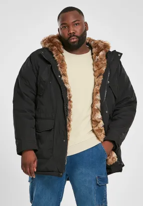 UC Hooded Faux Fur Parka