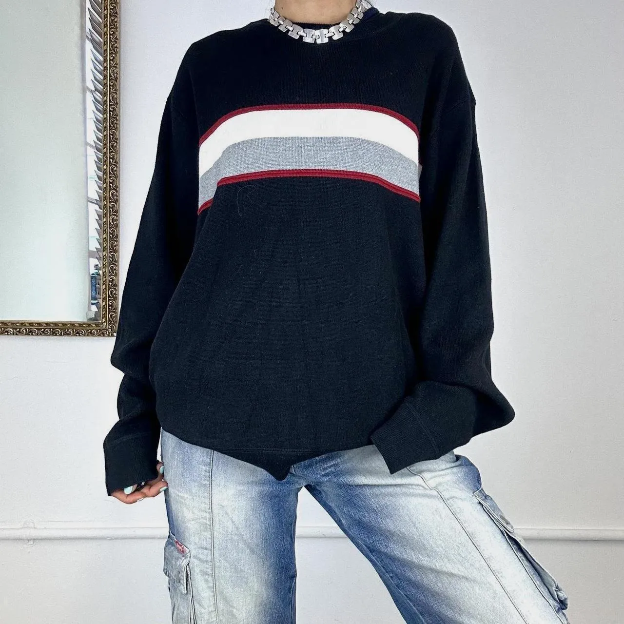 vintage knitted dockers jumper