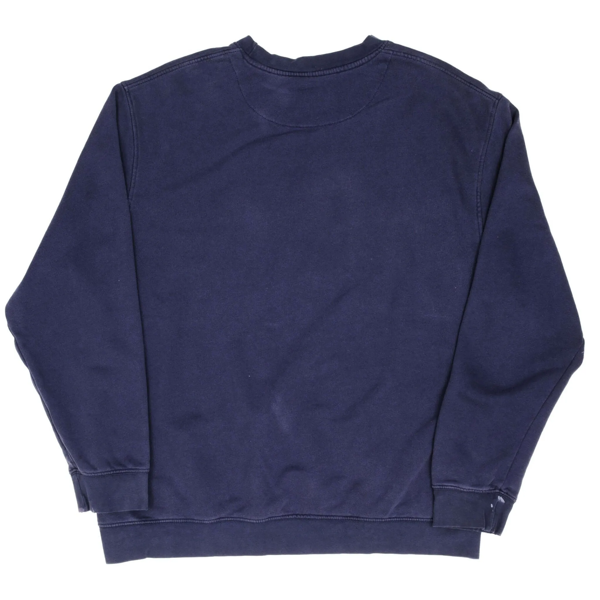 VINTAGE NIKE SPELLOUT NAVY BLUE SWEATSHIRT 2000S SIZE XL
