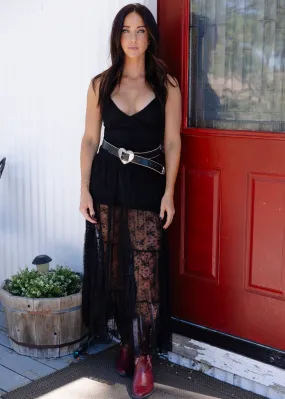 Willow Island Lace Maxi Dress