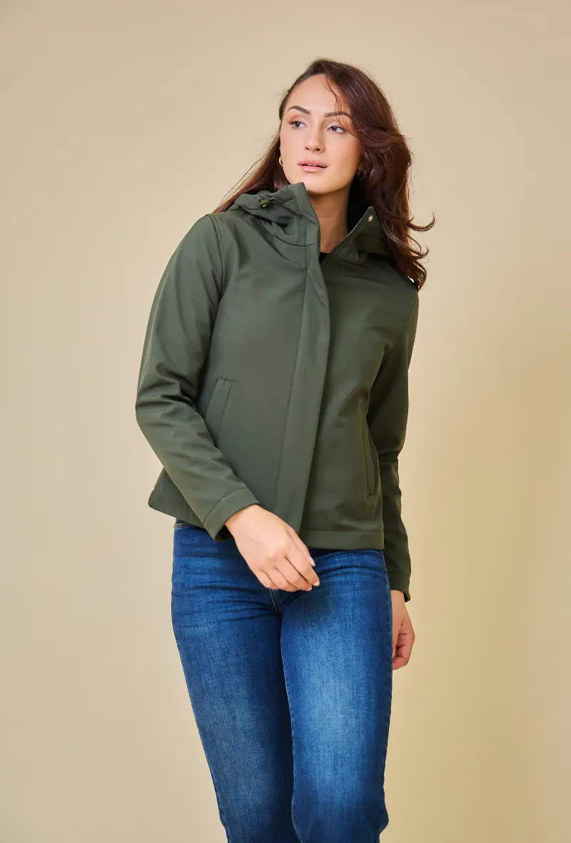 ZOÉ - Parka courte imperméable Softshell