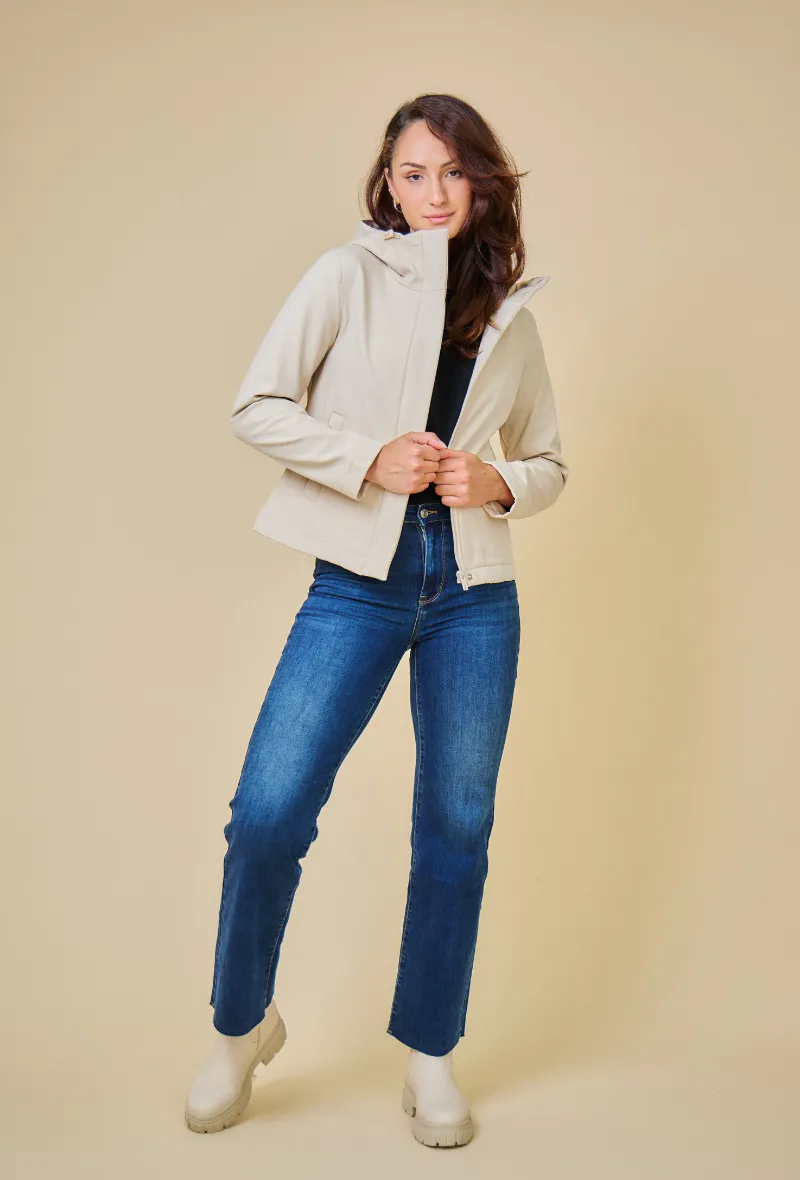 ZOÉ - Parka courte imperméable Softshell